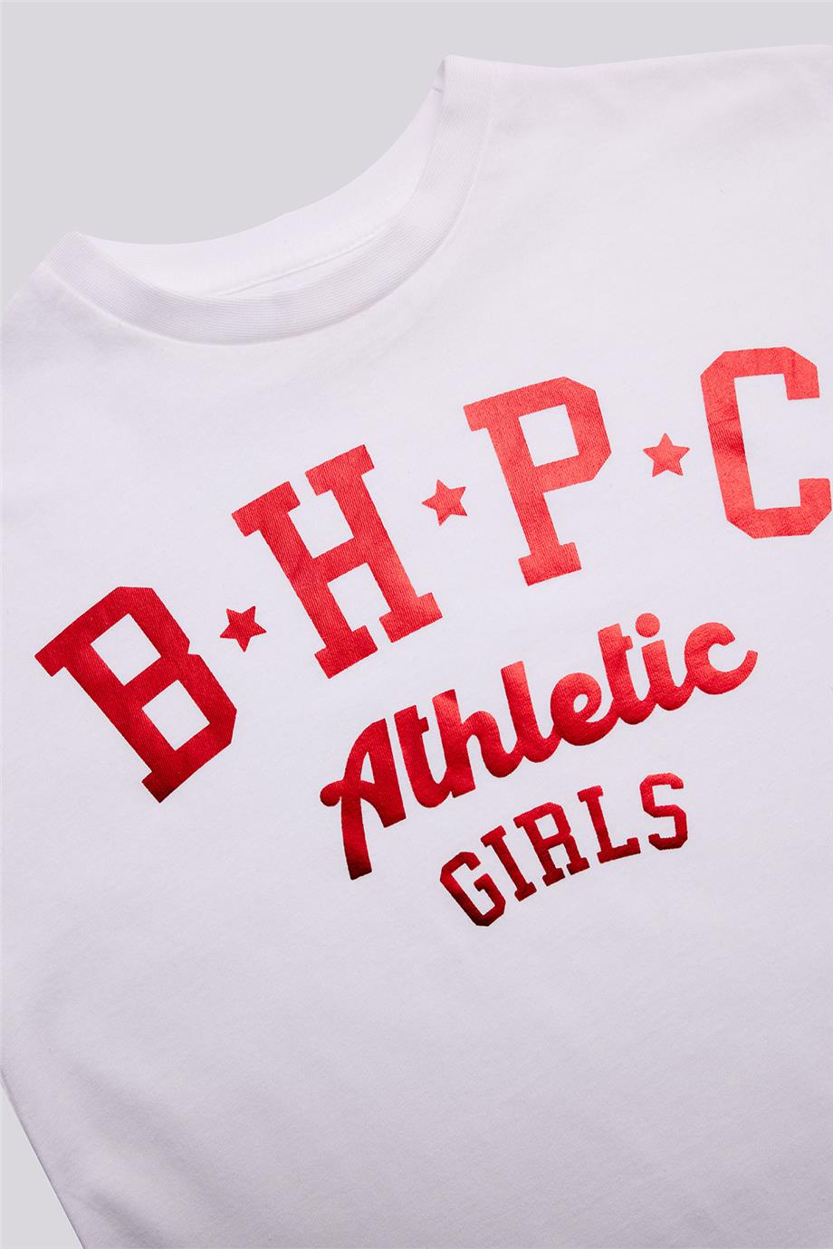 Beverly Hills Polo Club Kız Çocuk Beyaz TshirtBeverly Hills Polo Club Kız Çocuk Beyaz Tshirt