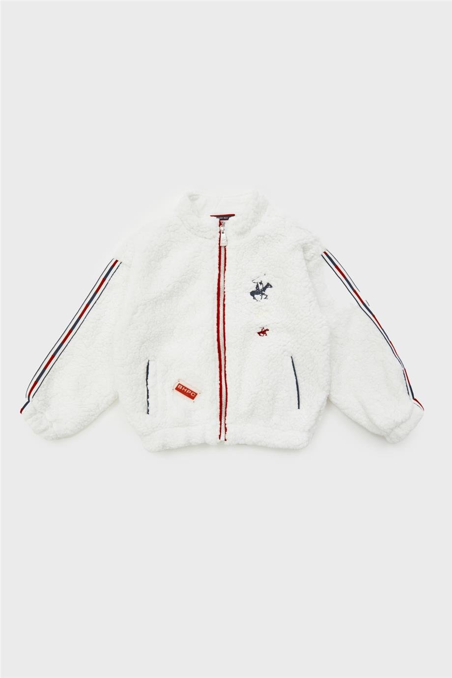 Beverly Hills Polo Club Kız Çocuk Beyaz Ceket