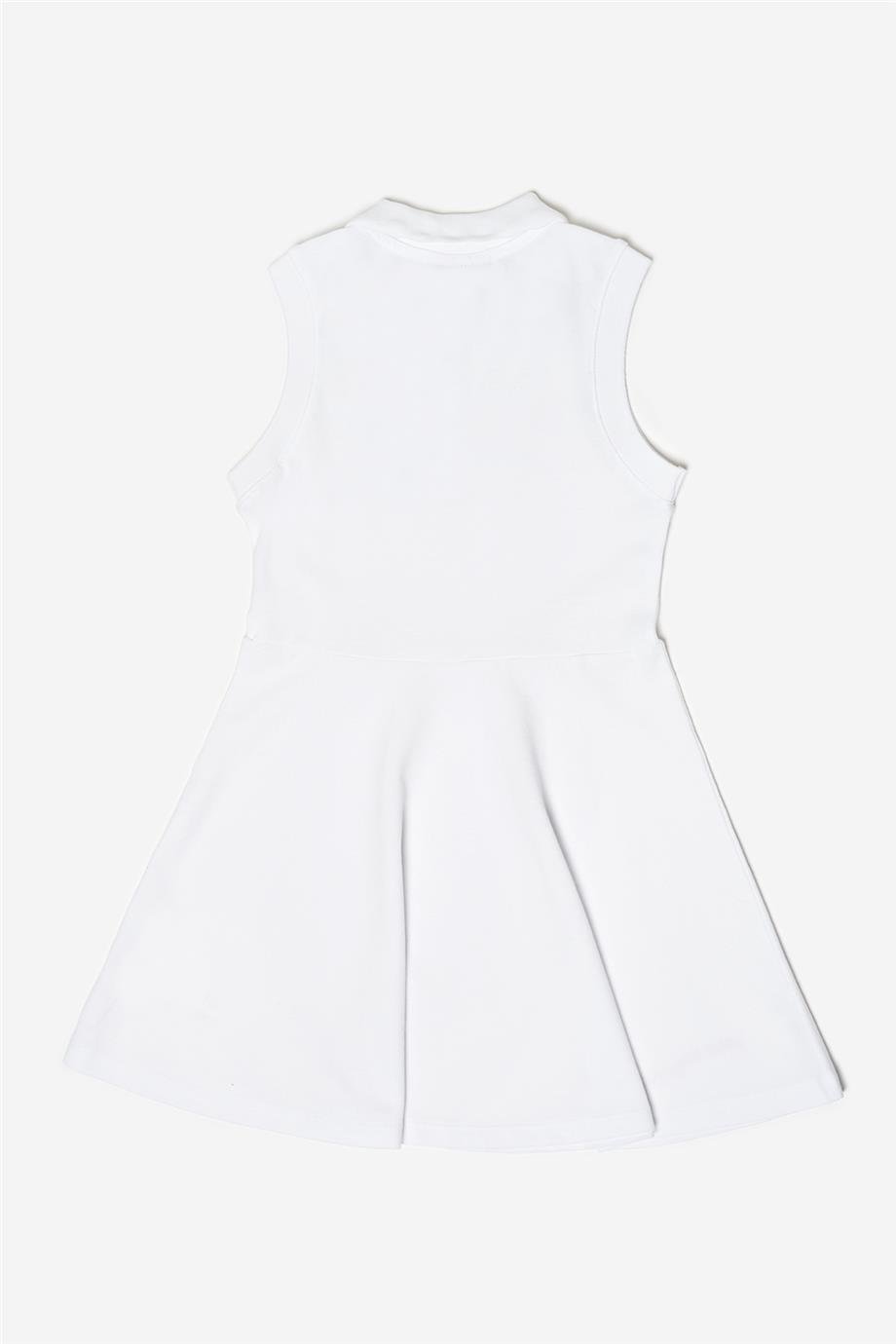 Beverly Hills Polo Club Kız Çocuk Beyaz Elbise