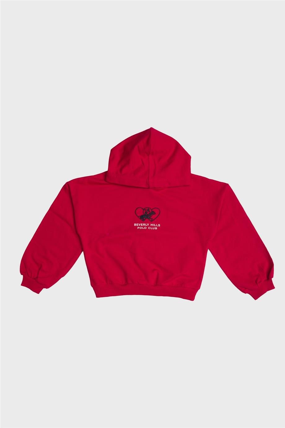 Beverly Hills Polo Club Kız Çocuk Bordo Sweatshirt