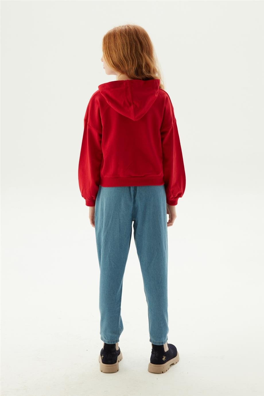 Beverly Hills Polo Club Kız Çocuk Bordo Sweatshirt