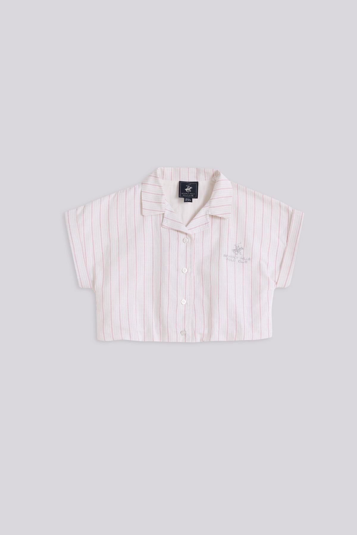 Beverly Hills Polo Club Girl Striped BlouseBeverly Hills Polo Club Girl Striped Blouse