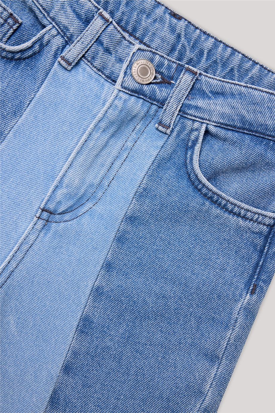 Beverly Hills Polo Club Kız Çocuk Denim Pantolon