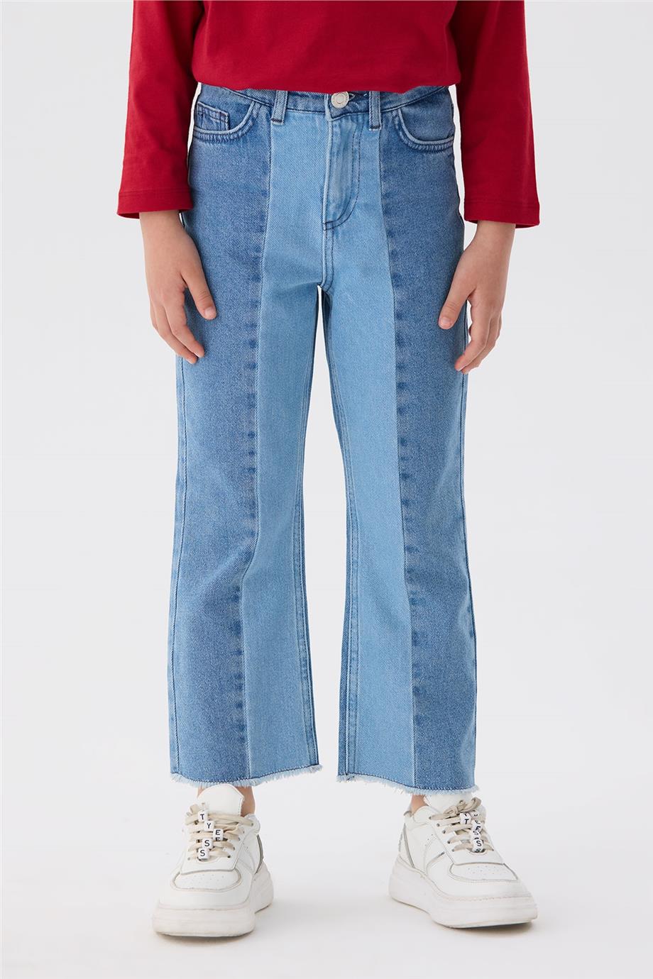 Beverly Hills Polo Club Kız Çocuk Denim Pantolon