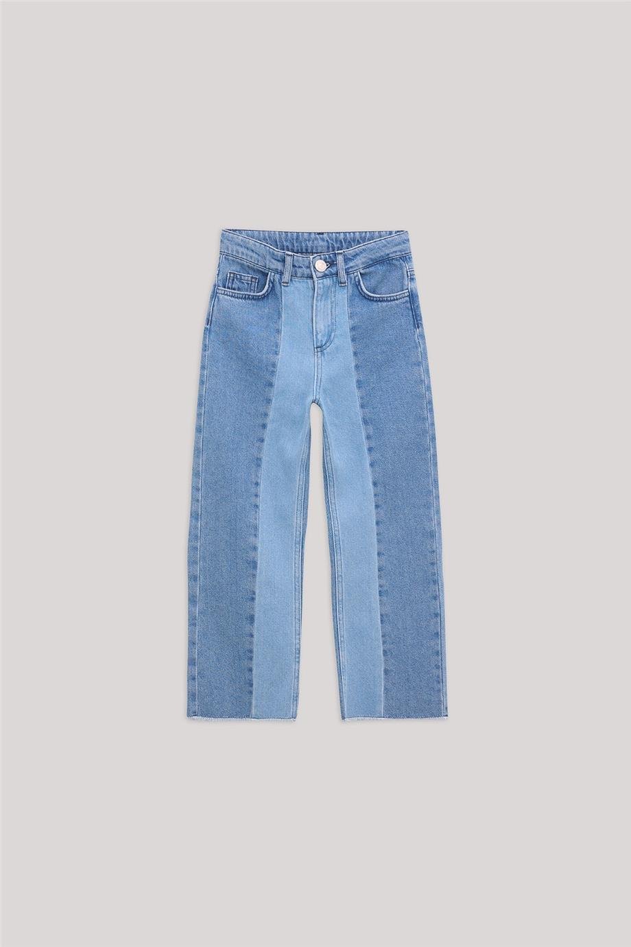 Beverly Hills Polo Club Kız Çocuk Denim Pantolon