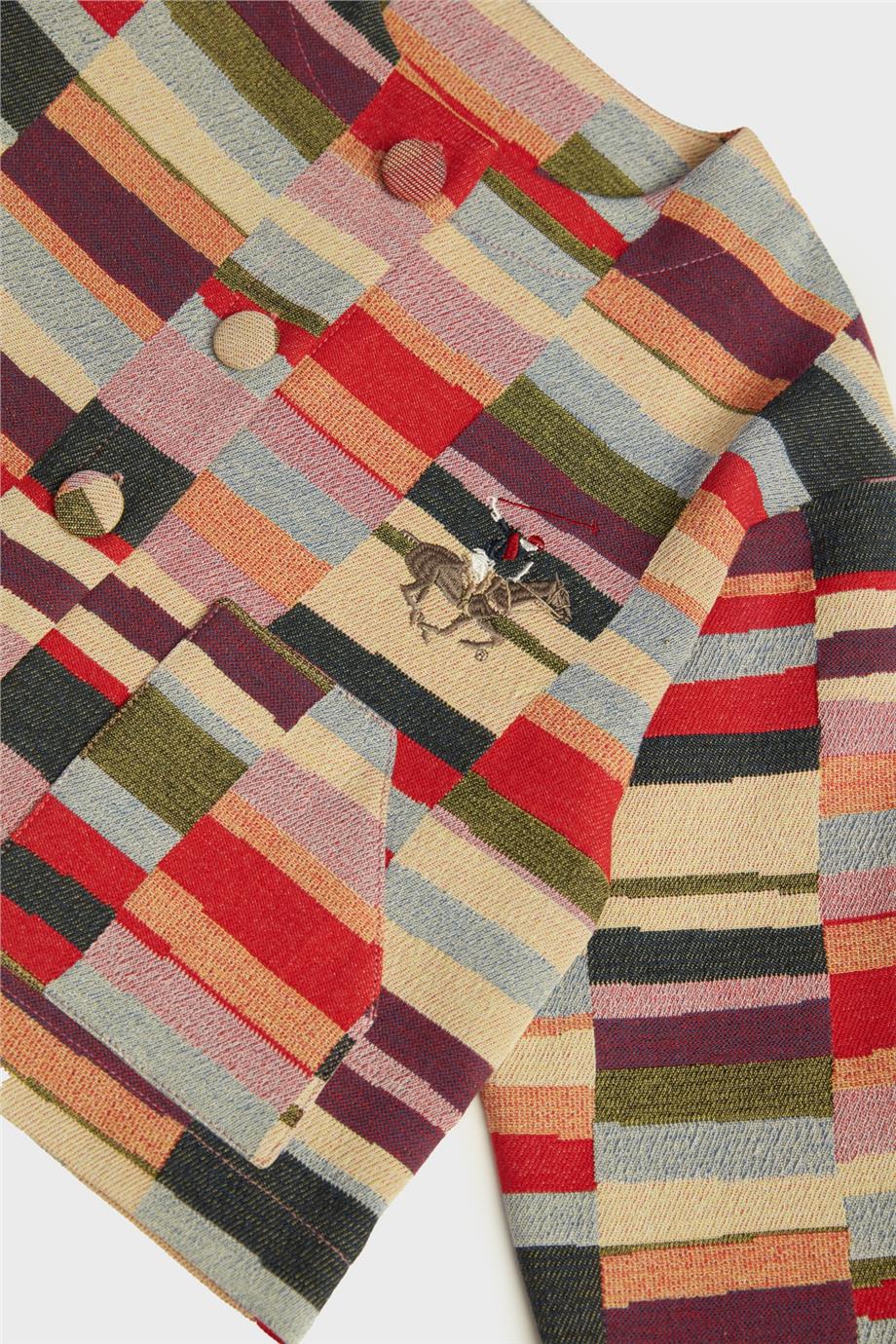 Beverly Hills Polo Club Kız Çocuk Desenli Ceket