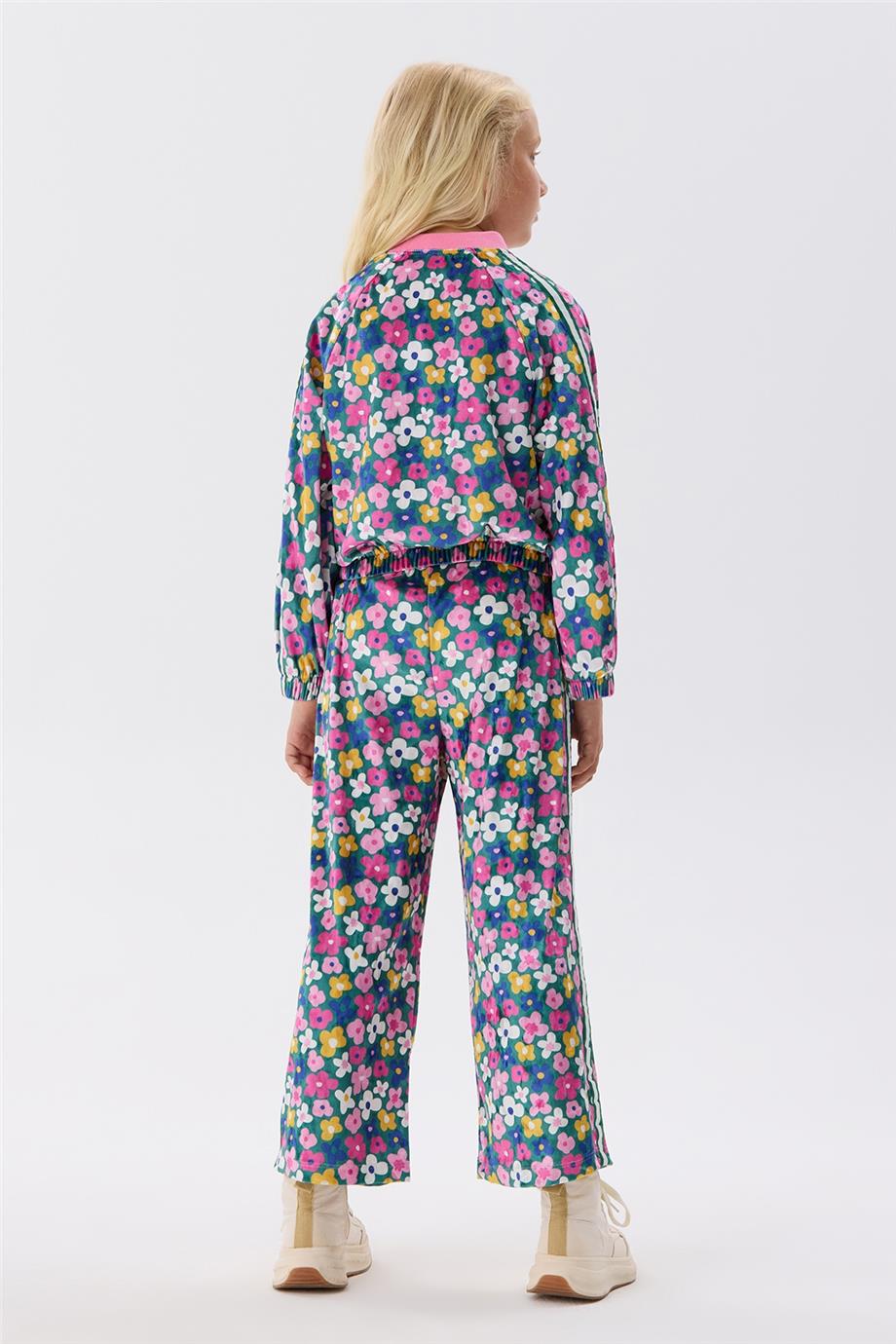 Beverly Hills Polo Club Kız Çocuk Desenli Eşofman Altı