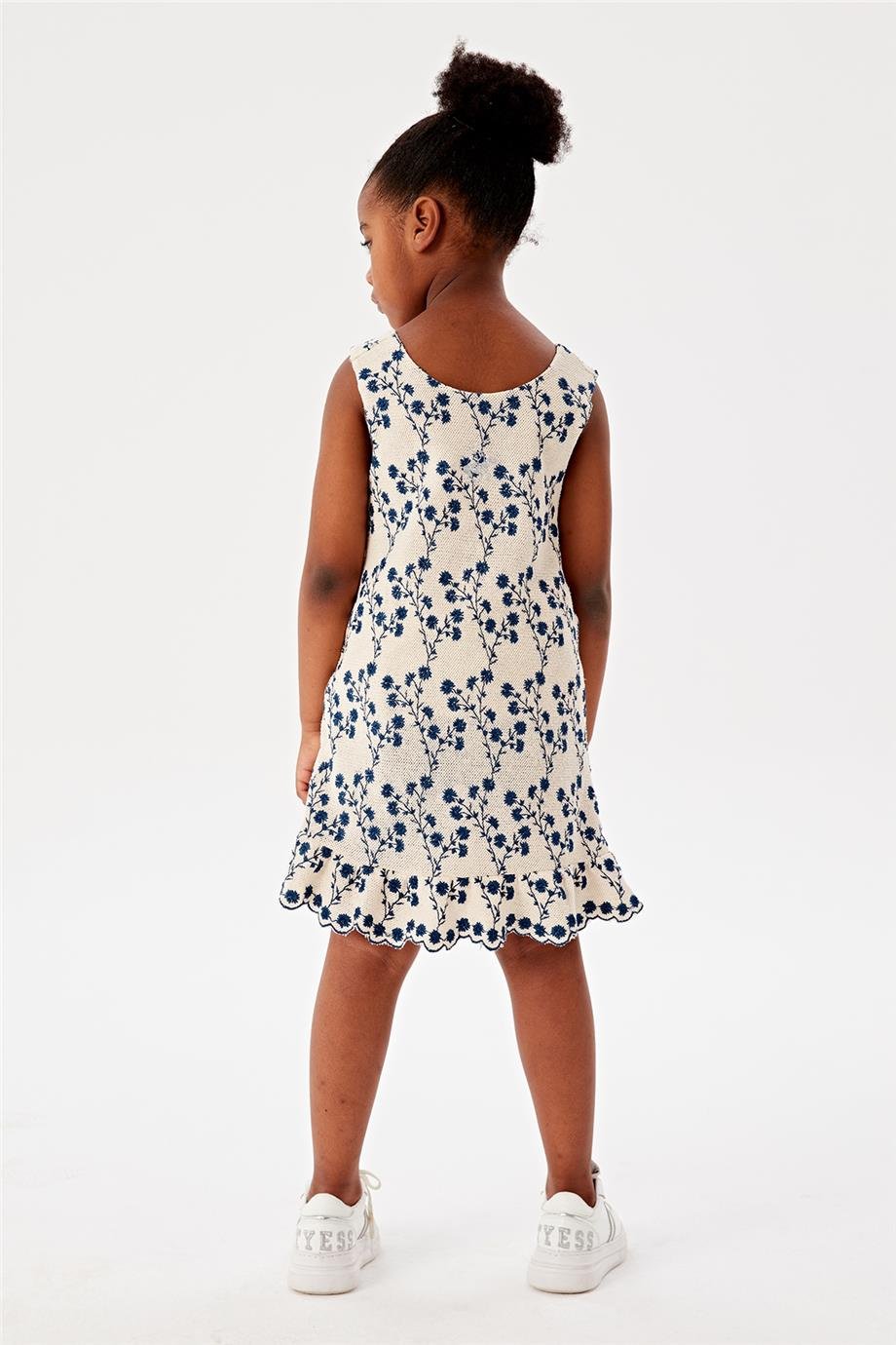 Beverly Hills Polo Club Kız Çocuk Desenli Elbise