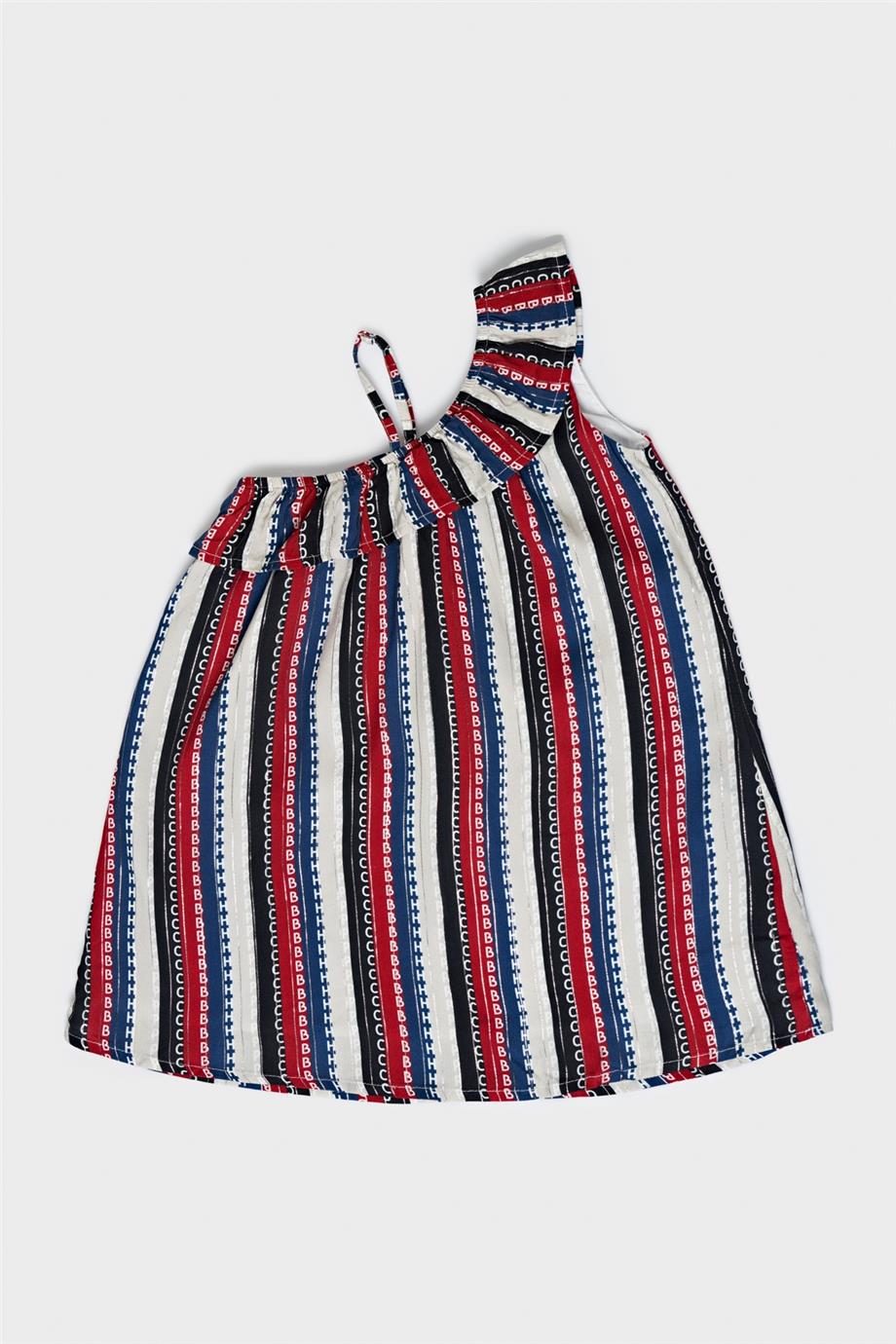 Beverly Hills Polo Club Kız Çocuk Desenli Elbise