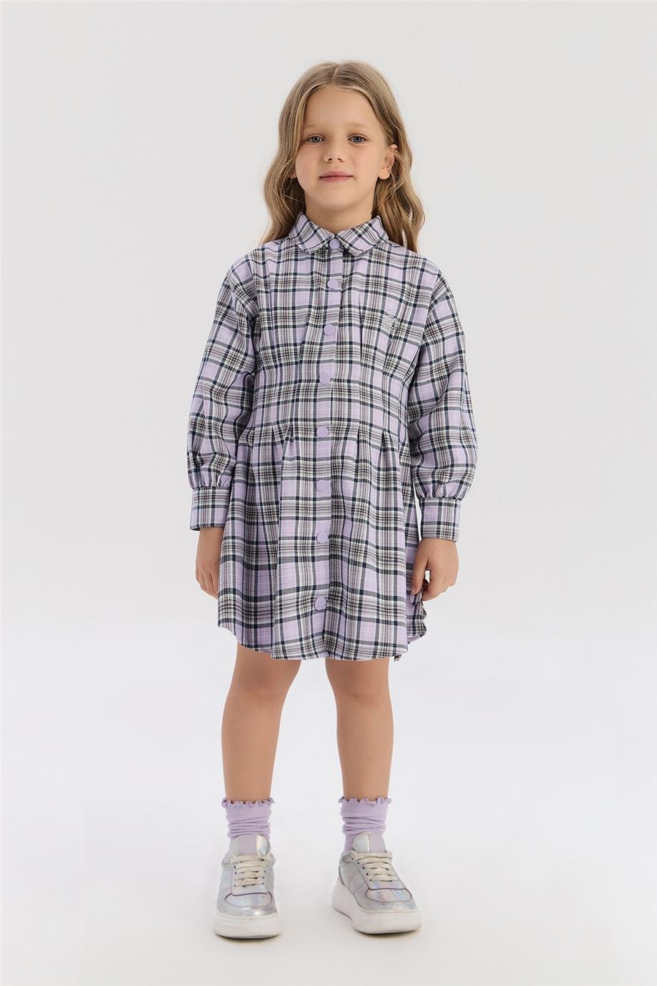 Beverly Hills Polo Club Kız Çocuk Ekose ElbiseBeverly Hills Polo Club Kız Çocuk Ekose Elbise