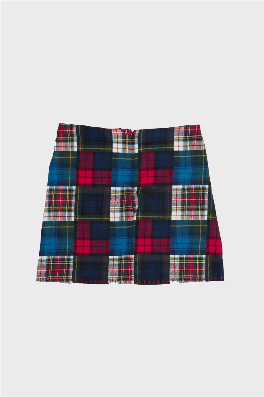 Beverly Hills Polo Club Kız Çocuk Ekose Etek