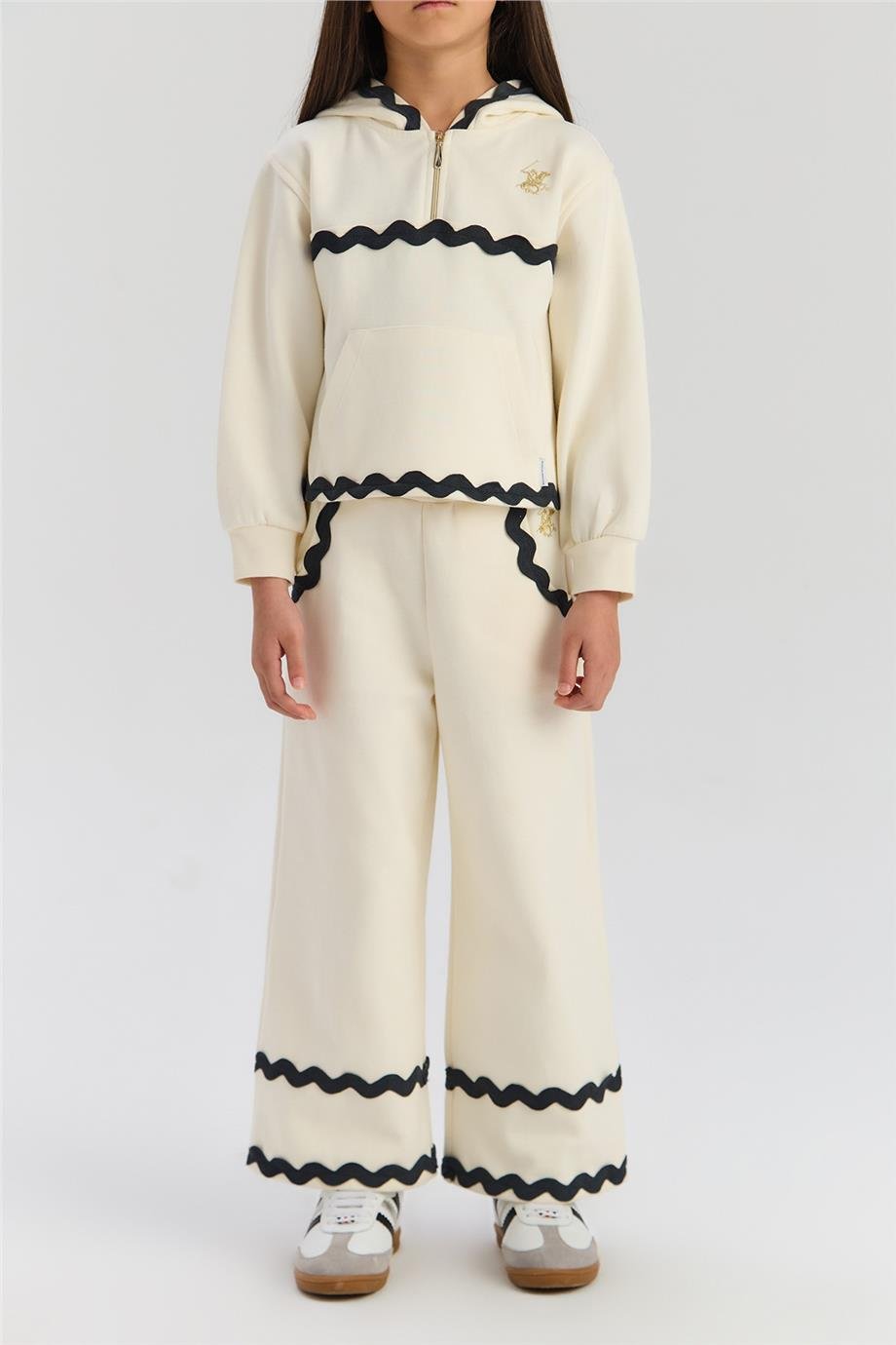 Beverly Hills Polo Club Kız Çocuk Ekru Eşofman AltıBeverly Hills Polo Club Kız Çocuk Ekru Eşofman Altı