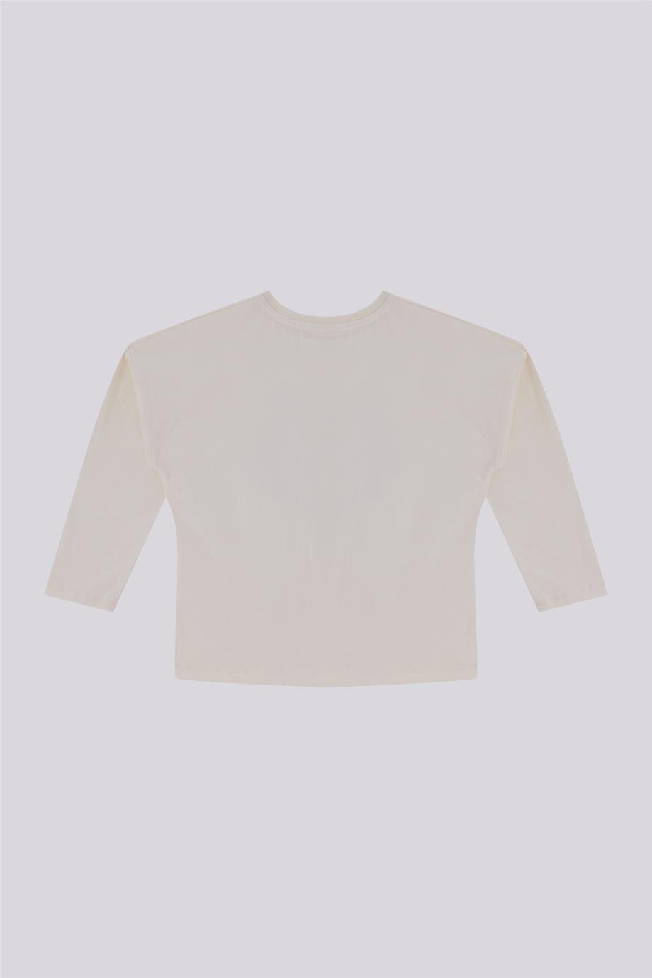 Beverly Hills Polo Club Kız Çocuk Ekru TshirtBeverly Hills Polo Club Kız Çocuk Ekru Tshirt