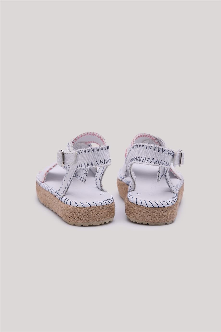 Beverly Hills Polo Club Kız Çocuk Ekru Ayakkabı