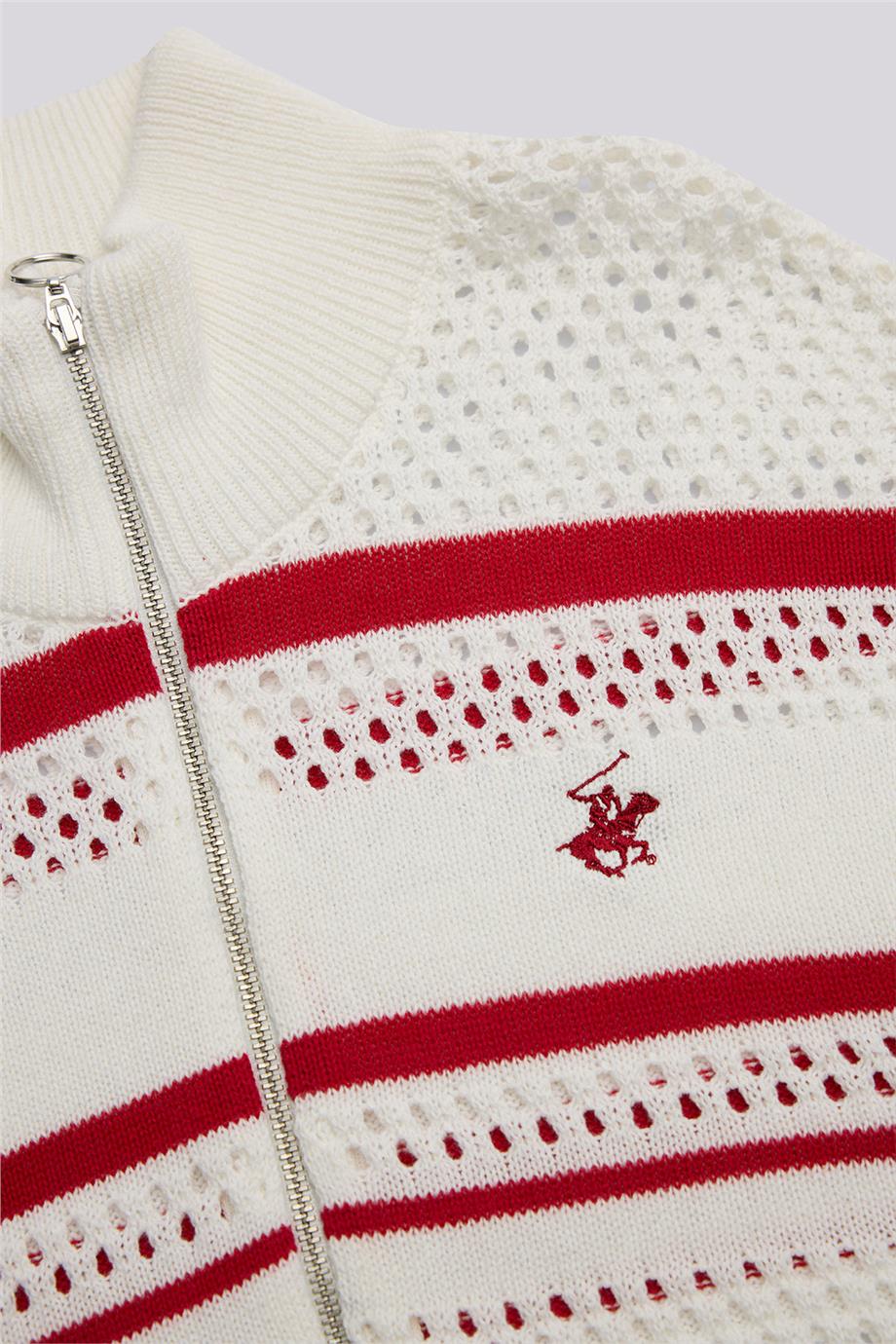 Beverly Hills Polo Club Girl Ecru CardiganBeverly Hills Polo Club Girl Ecru Cardigan