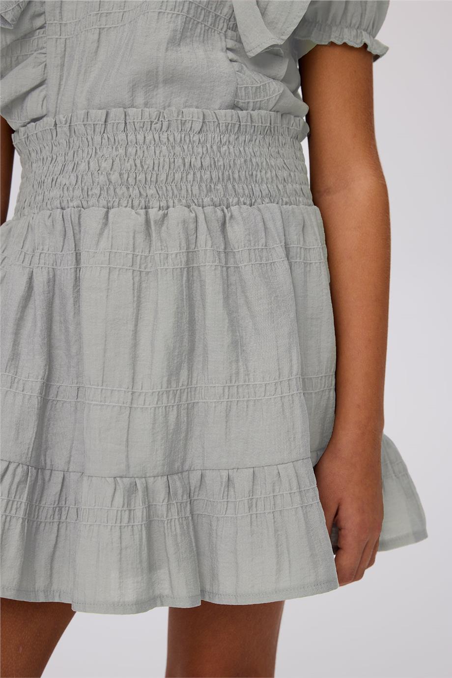 Beverly Hills Polo Club Girl Grey Melange SkirtBeverly Hills Polo Club Girl Grey Melange Skirt