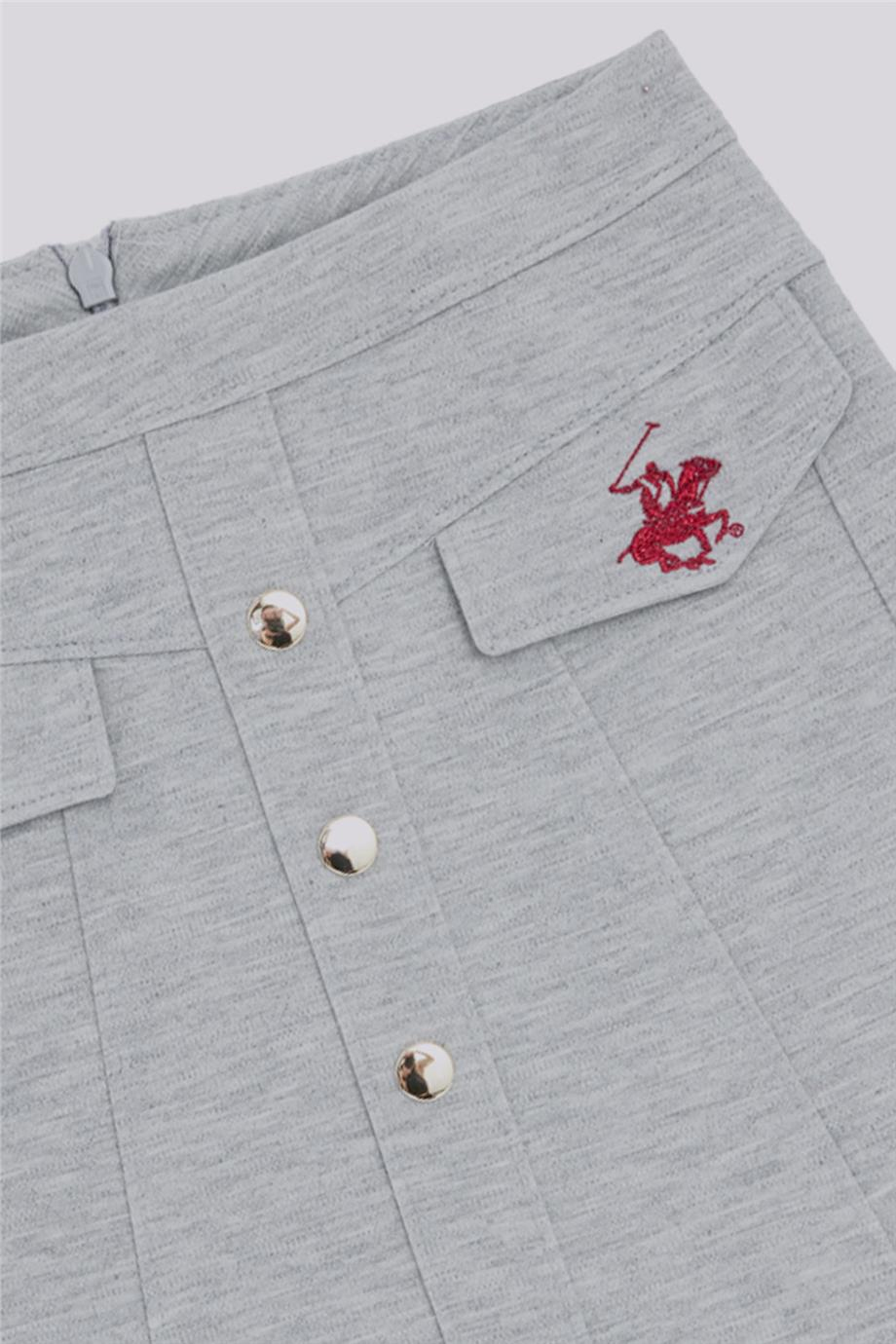 Beverly Hills Polo Club Kız Çocuk Gri EtekBeverly Hills Polo Club Kız Çocuk Gri Etek