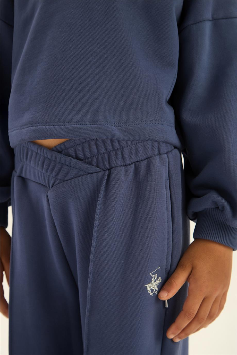 Beverly Hills Polo Club Kız Çocuk İndigo Eşofman AltıBeverly Hills Polo Club Kız Çocuk İndigo Eşofman Altı