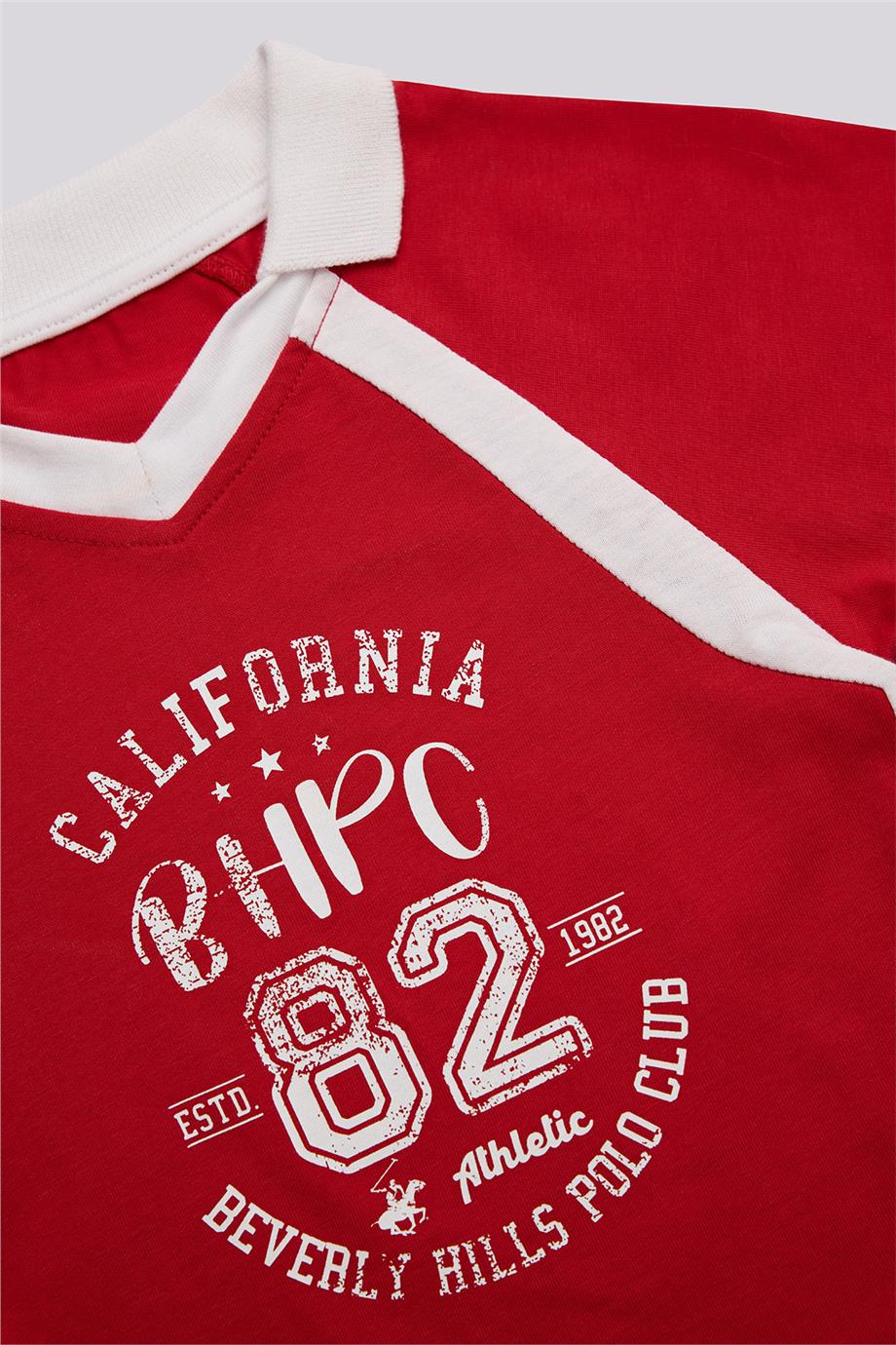 Beverly Hills Polo Club Kız Çocuk Kırmızı TshirtBeverly Hills Polo Club Kız Çocuk Kırmızı Tshirt