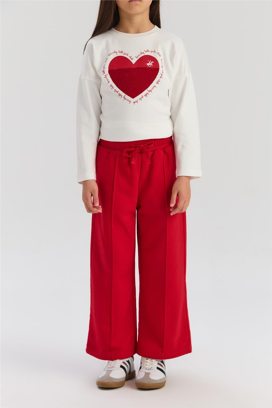 Beverly Hills Polo Club Kız Çocuk Kırmızı Eşofman AltıBeverly Hills Polo Club Kız Çocuk Kırmızı Eşofman Altı