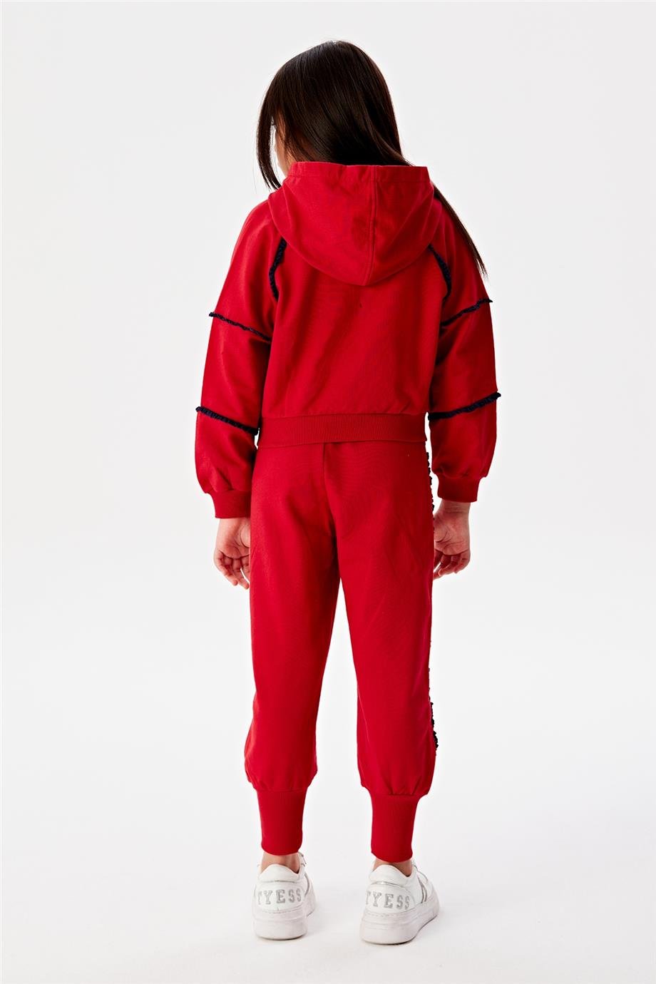 Beverly Hills Polo Club Kız Çocuk Kırmızı Eşofman Üstü