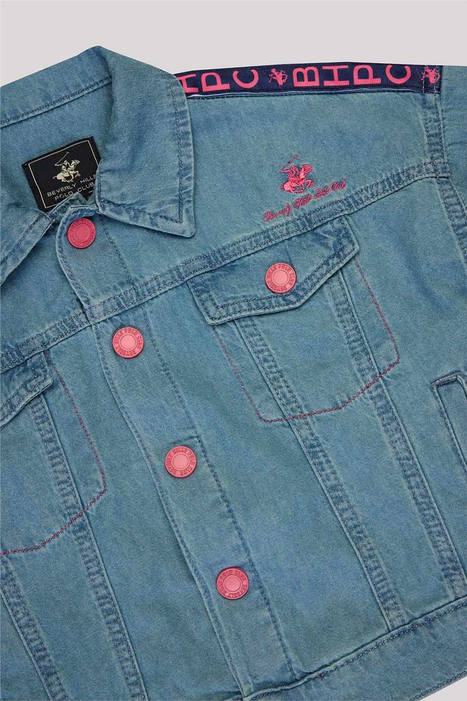 Beverly Hills Polo Club Girl Navy Blue JacketBeverly Hills Polo Club Girl Navy Blue Jacket