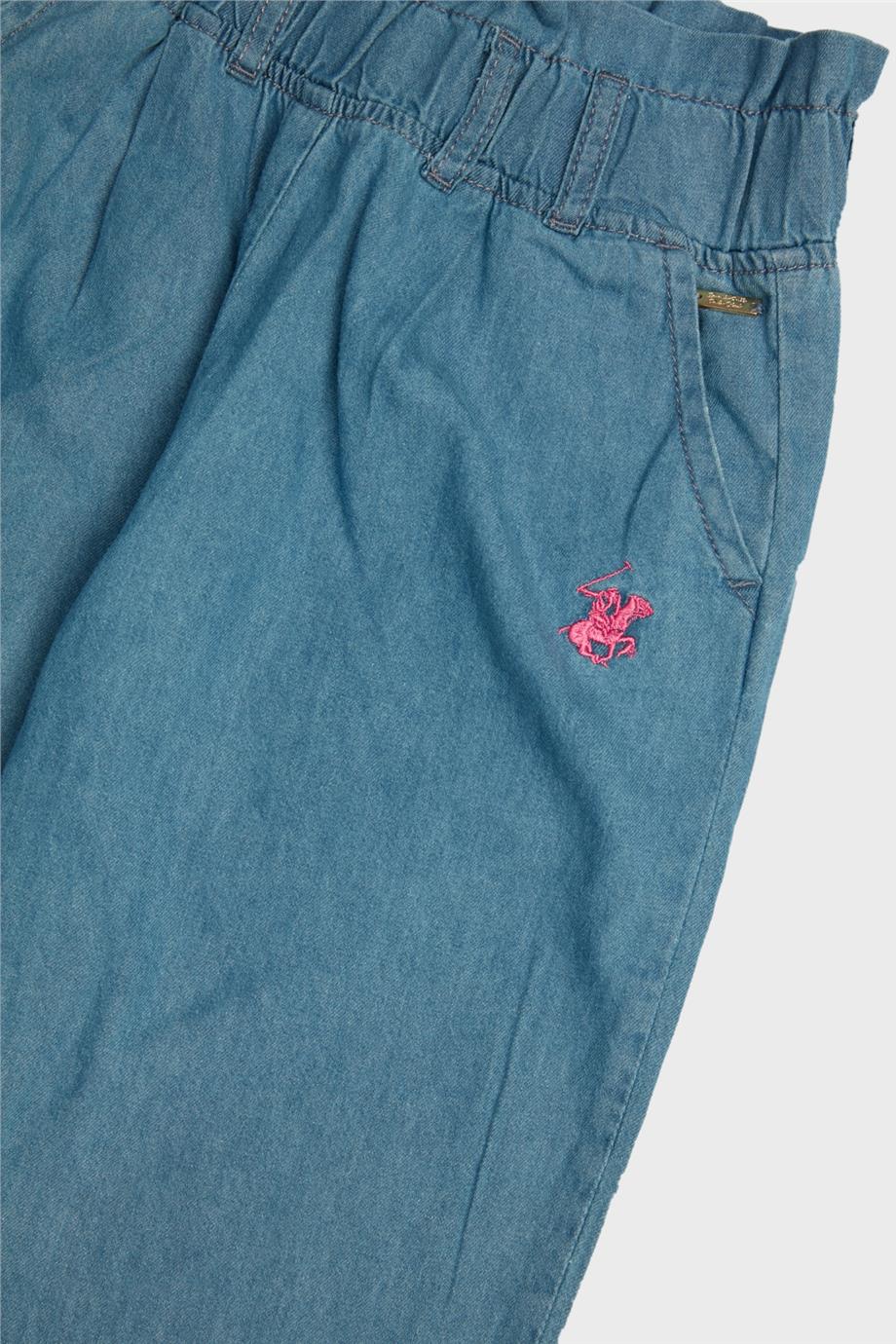 Beverly Hills Polo Club Kız Çocuk Lacivert Pantolon