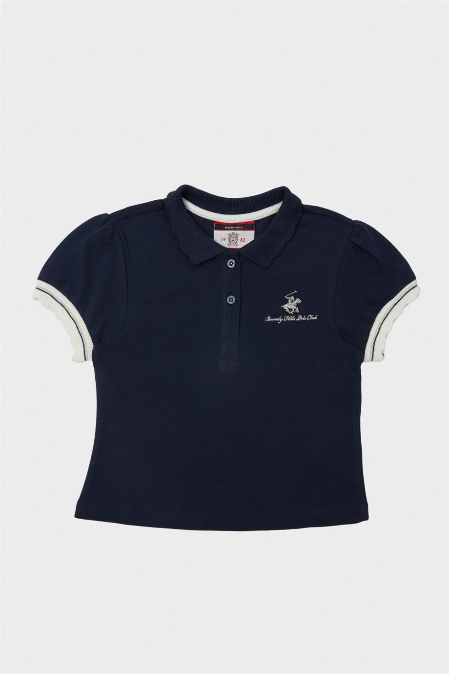 Beverly Hills Polo Club Kız Çocuk Lacivert T-Shirt