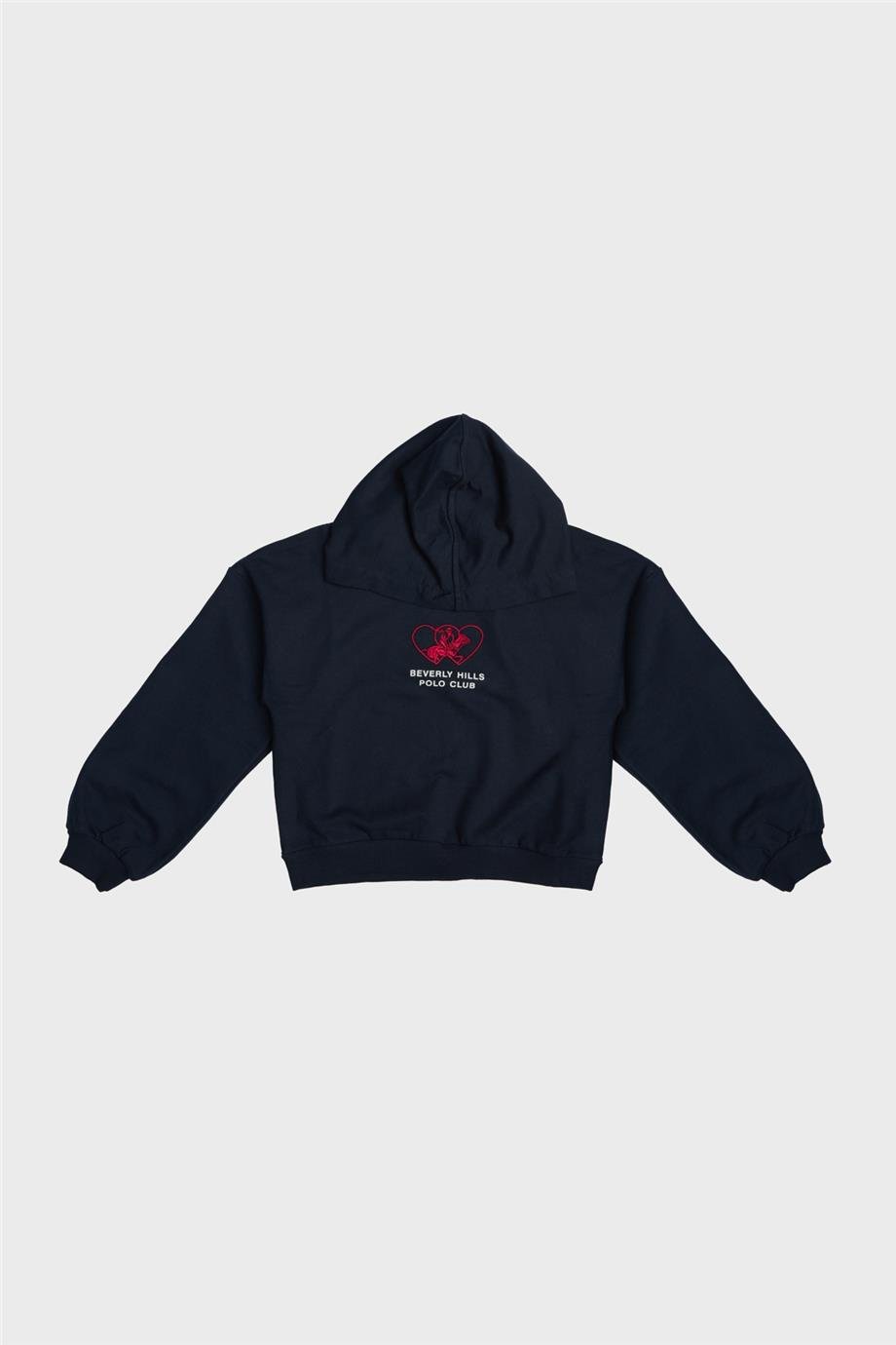 Beverly Hills Polo Club Kız Çocuk Lacivert Sweatshirt