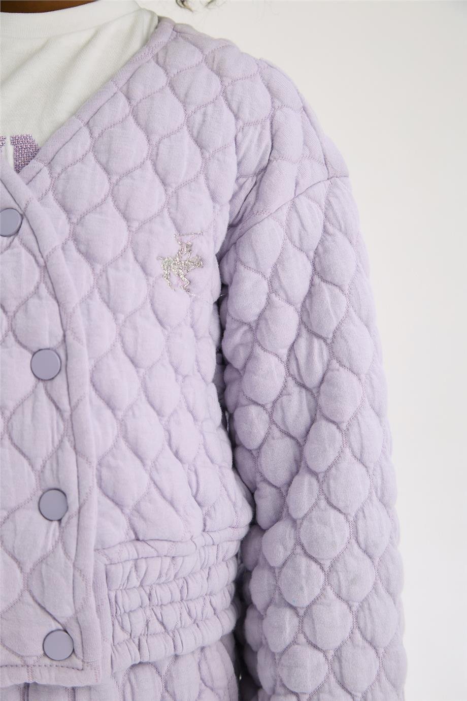 Beverly Hills Polo Club Kız Çocuk Lila Eşofman ÜstüBeverly Hills Polo Club Kız Çocuk Lila Eşofman Üstü