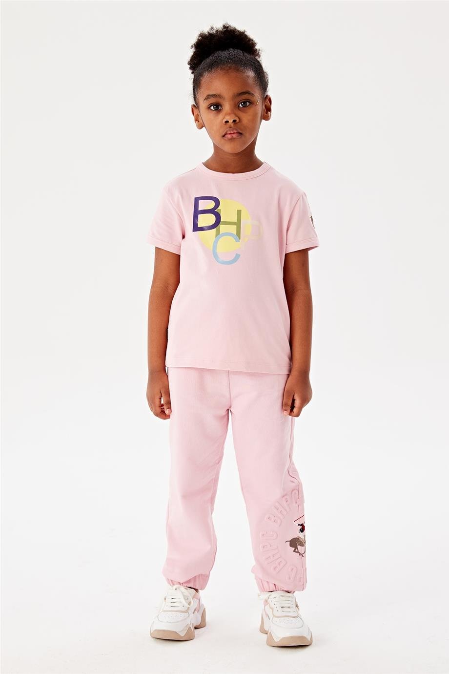 Beverly Hills Polo Club Kız Çocuk Pembe T-Shirt