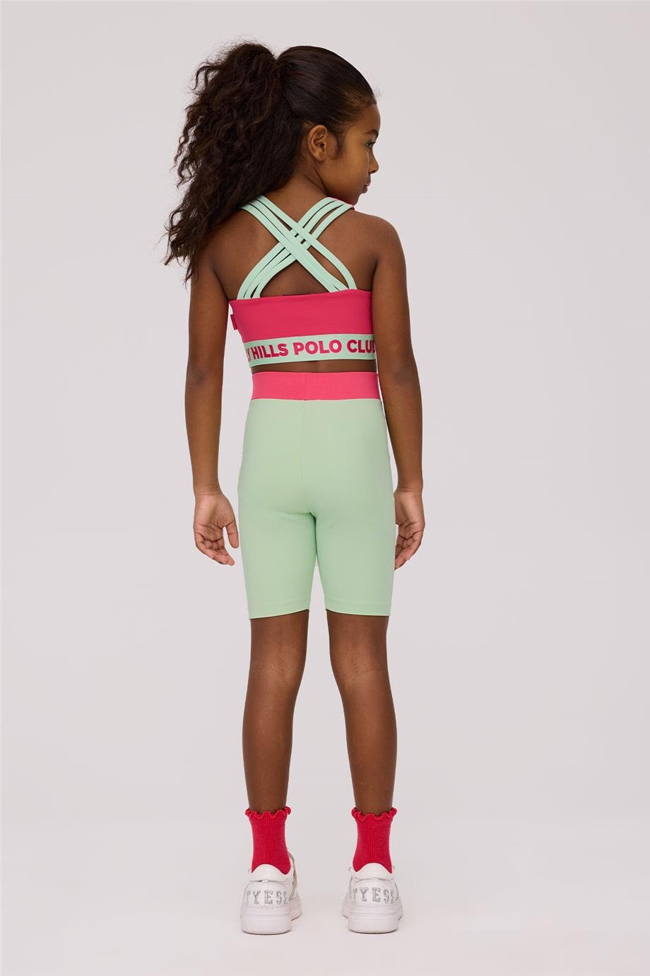 Beverly Hills Polo Club Girl Pink Crop TopBeverly Hills Polo Club Girl Pink Crop Top