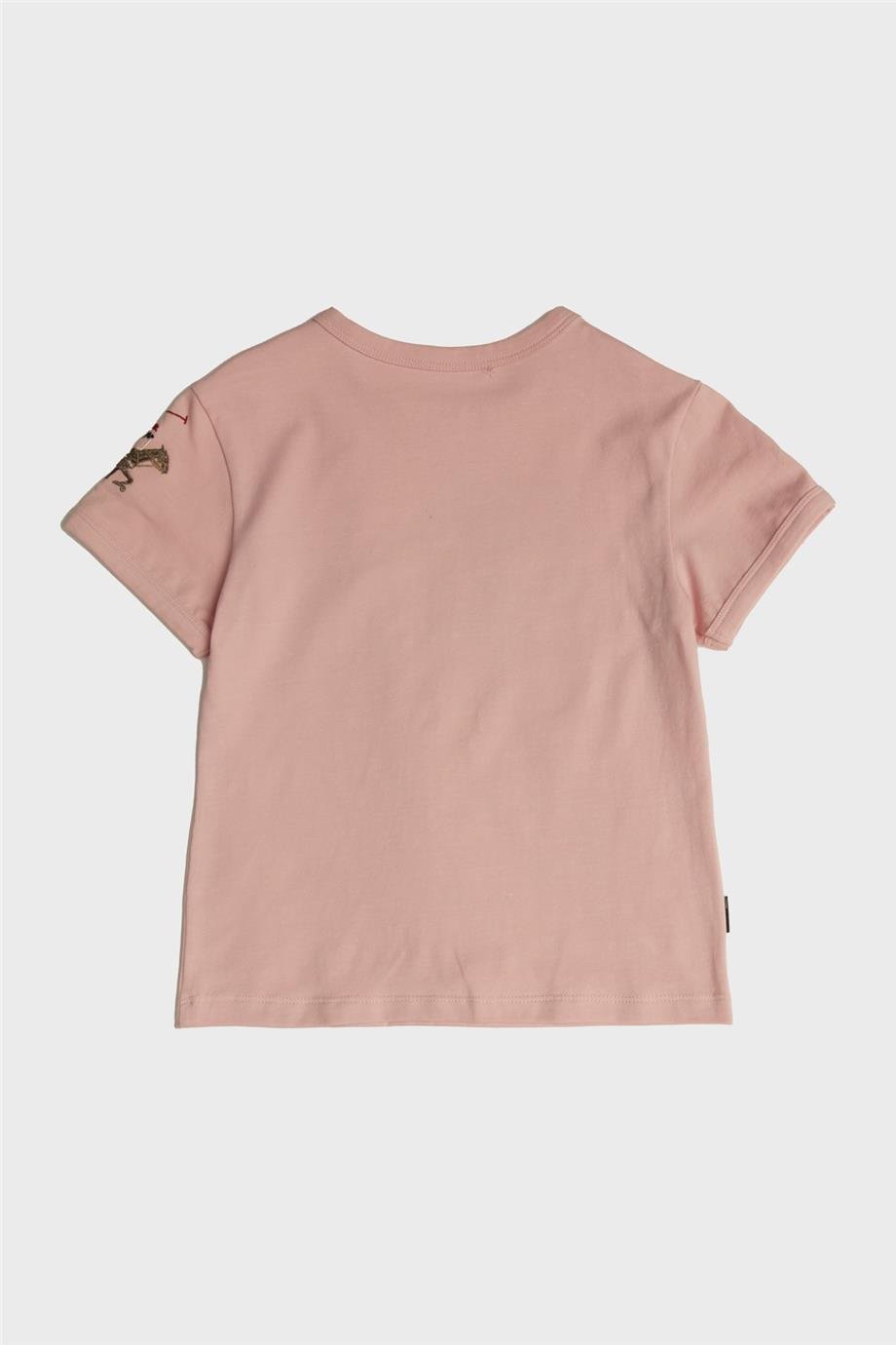 Beverly Hills Polo Club Kız Çocuk Pembe T-Shirt