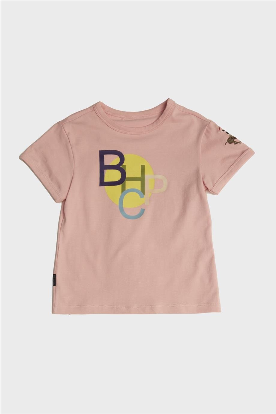 Beverly Hills Polo Club Kız Çocuk Pembe T-Shirt