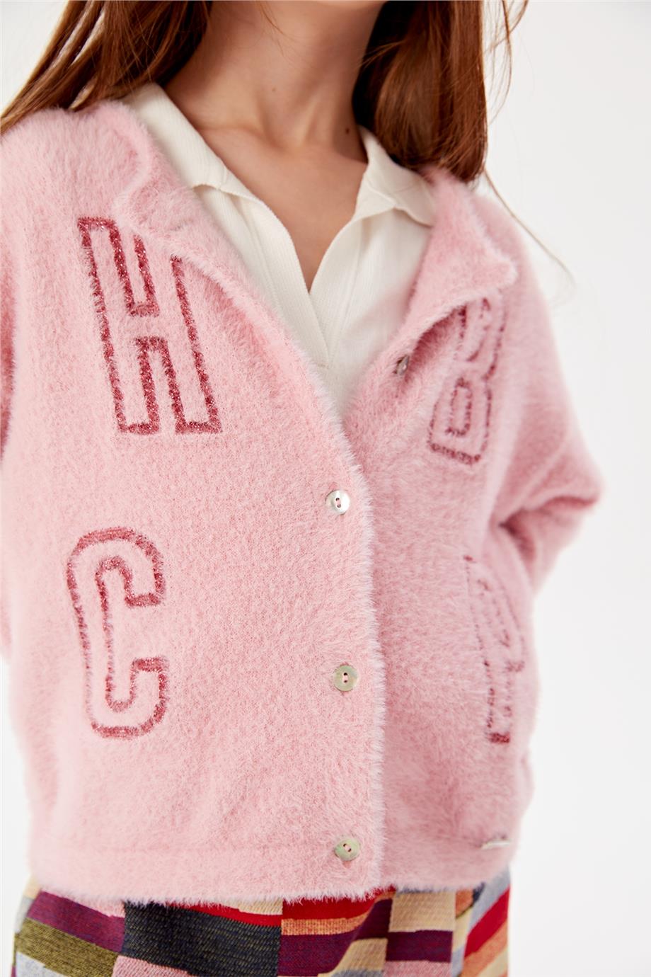 Beverly Hills Polo Club Kız Çocuk Pembe Hırka