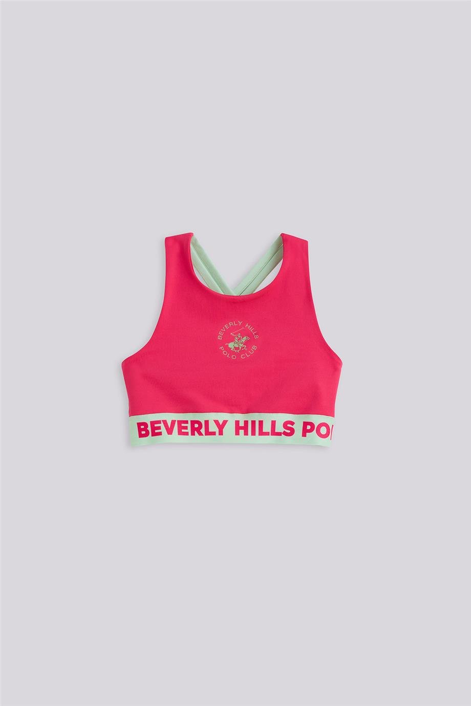 Beverly Hills Polo Club Girl Pink Crop TopBeverly Hills Polo Club Girl Pink Crop Top