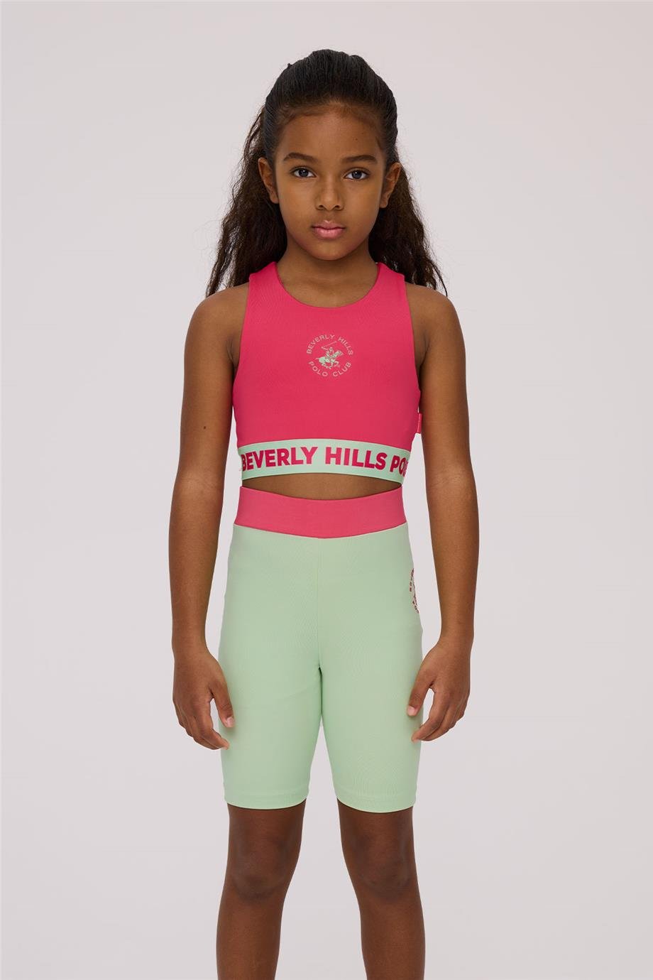 Beverly Hills Polo Club Girl Pink Crop TopBeverly Hills Polo Club Girl Pink Crop Top