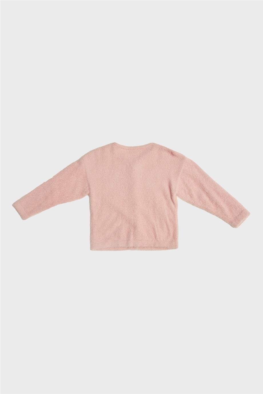 Beverly Hills Polo Club Kız Çocuk Pembe Hırka