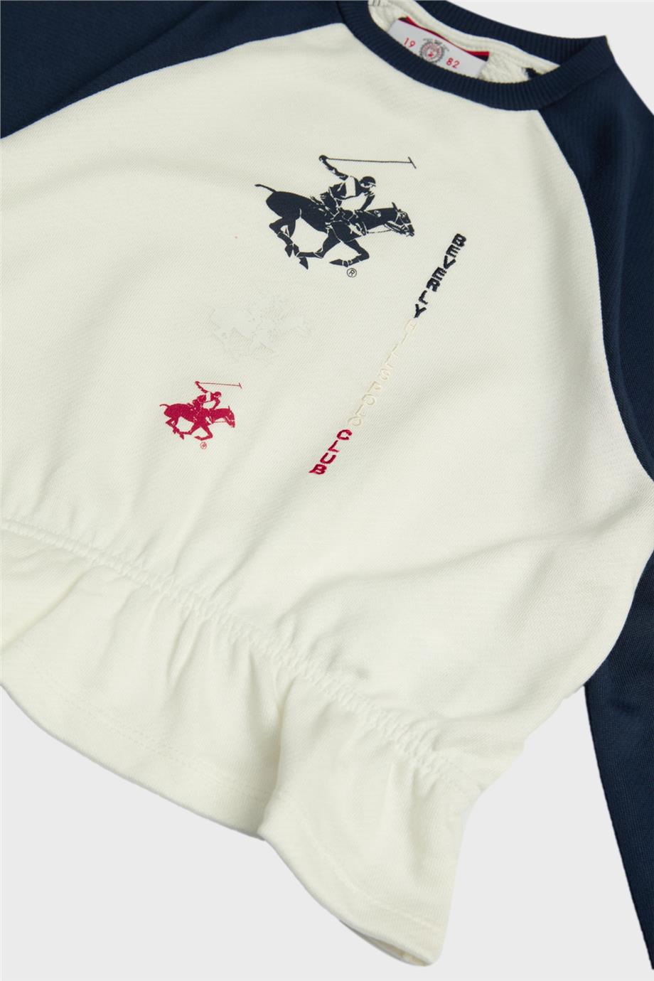 Beverly Hills Polo Club Kız Çocuk Renkli Sweatshirt