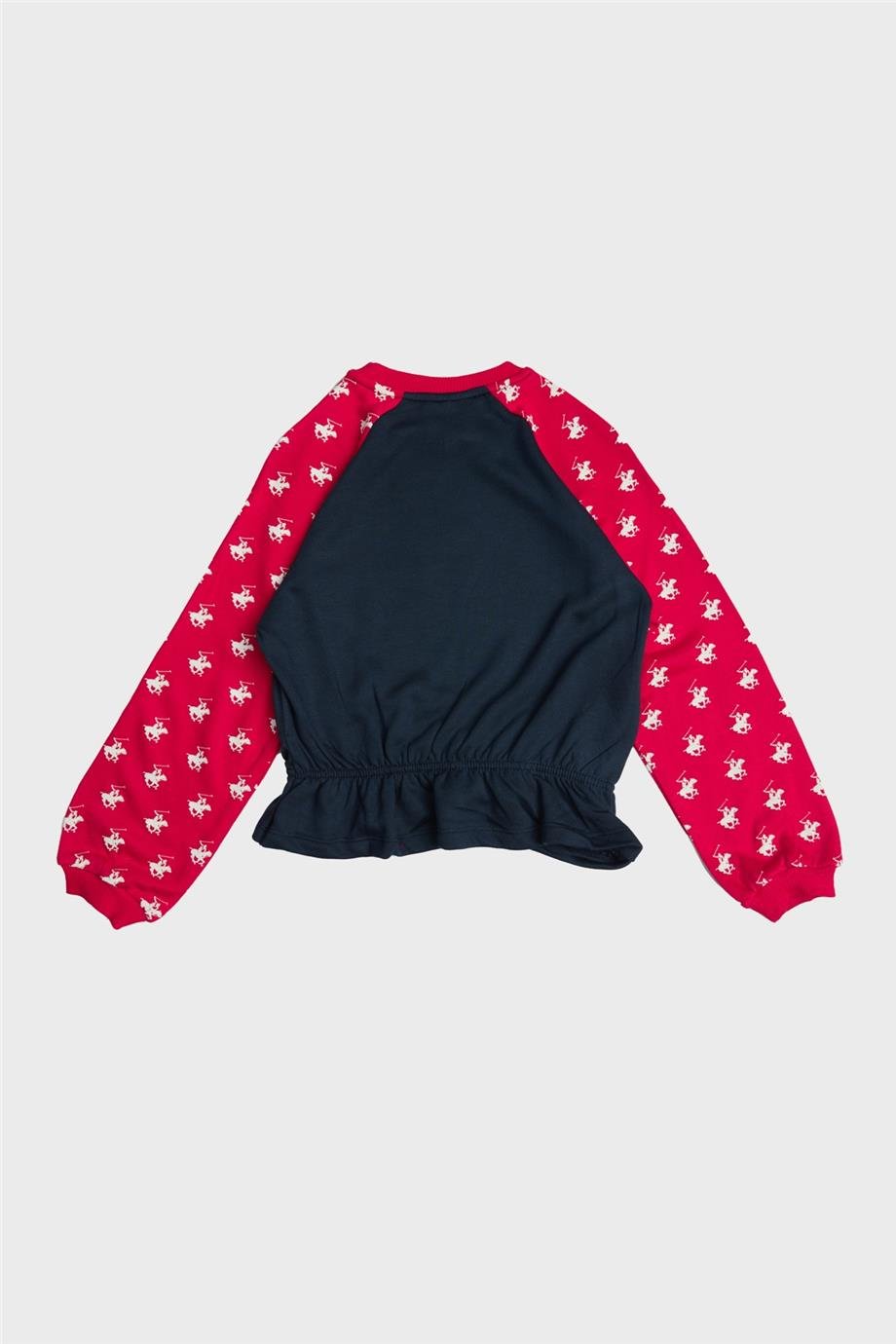 Beverly Hills Polo Club Kız Çocuk Renkli Sweatshirt