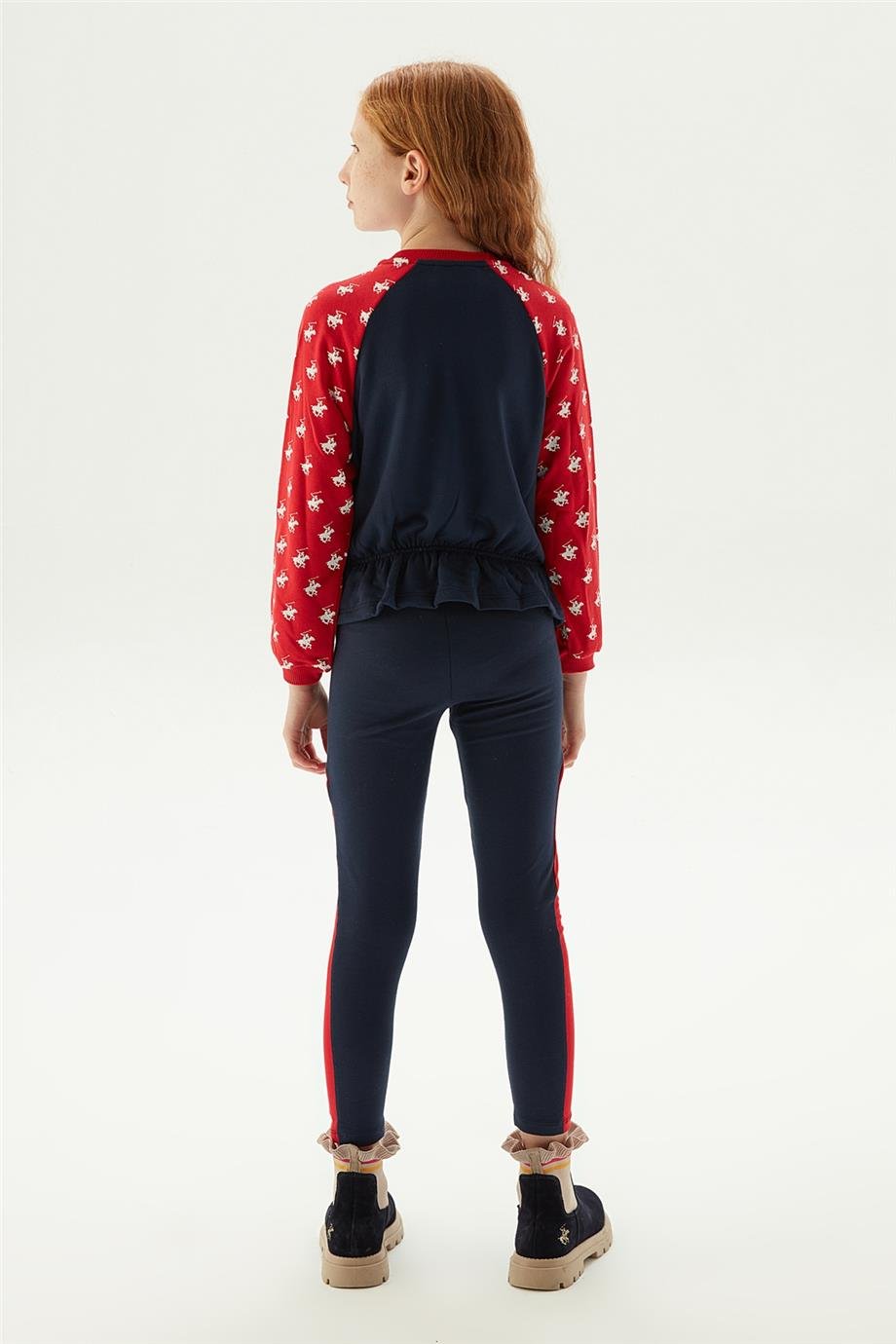 Beverly Hills Polo Club Kız Çocuk Renkli Sweatshirt