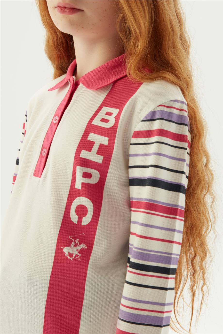 Beverly Hills Polo Club Kız Çocuk Renkli T-Shirt