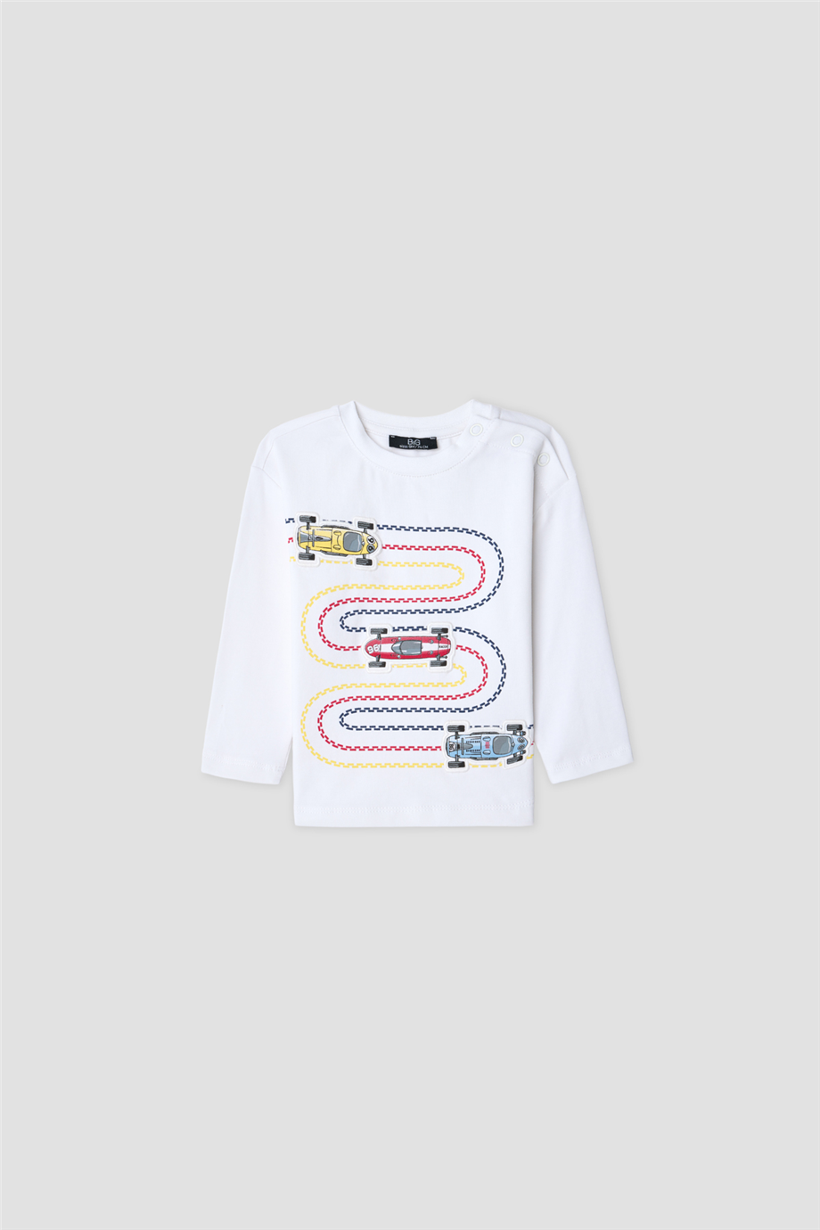 B&G Erkek Bebek Beyaz TshirtB&G Erkek Bebek Beyaz Tshirt