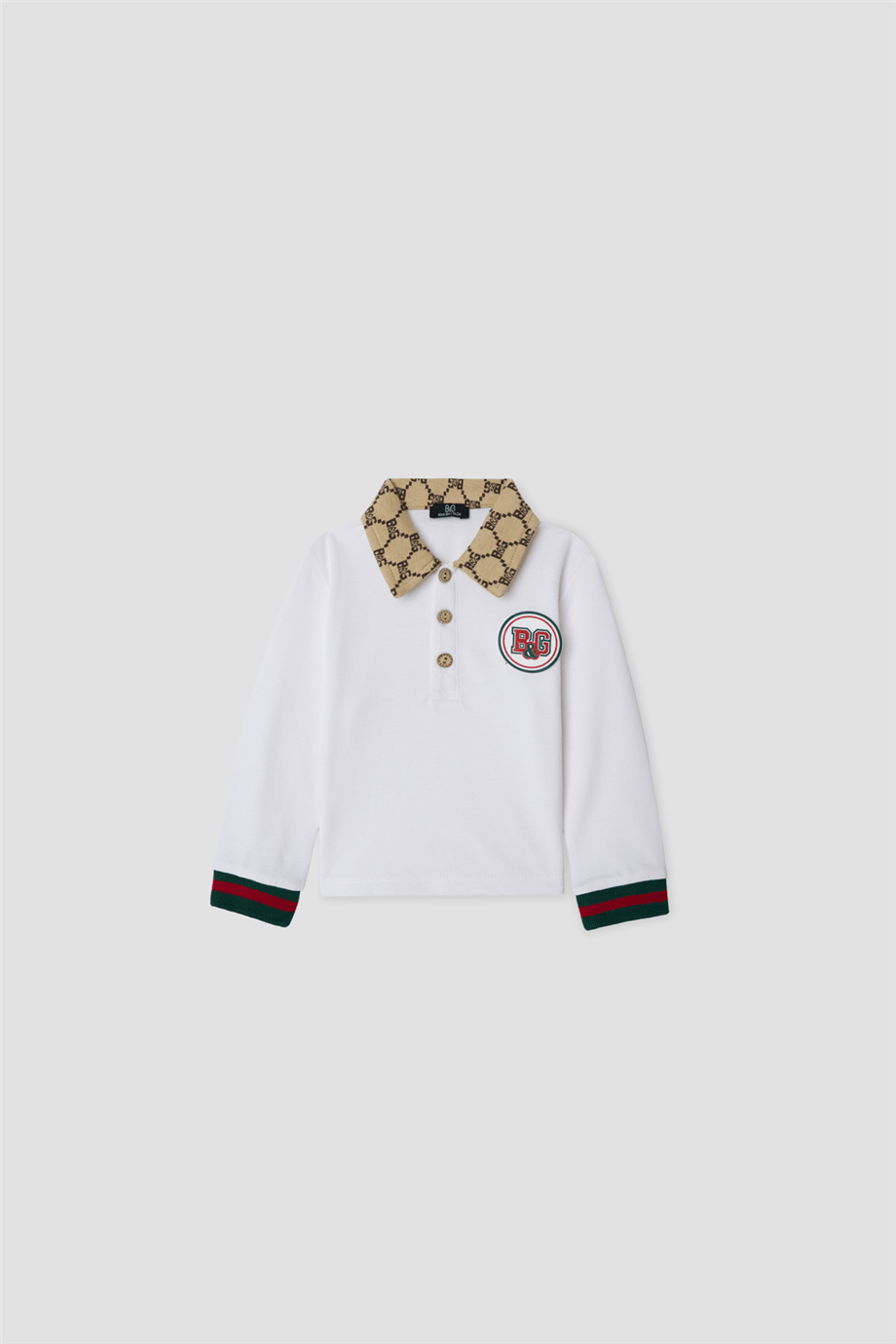 B&G Erkek Bebek Ekru PoloB&G Erkek Bebek Ekru Polo