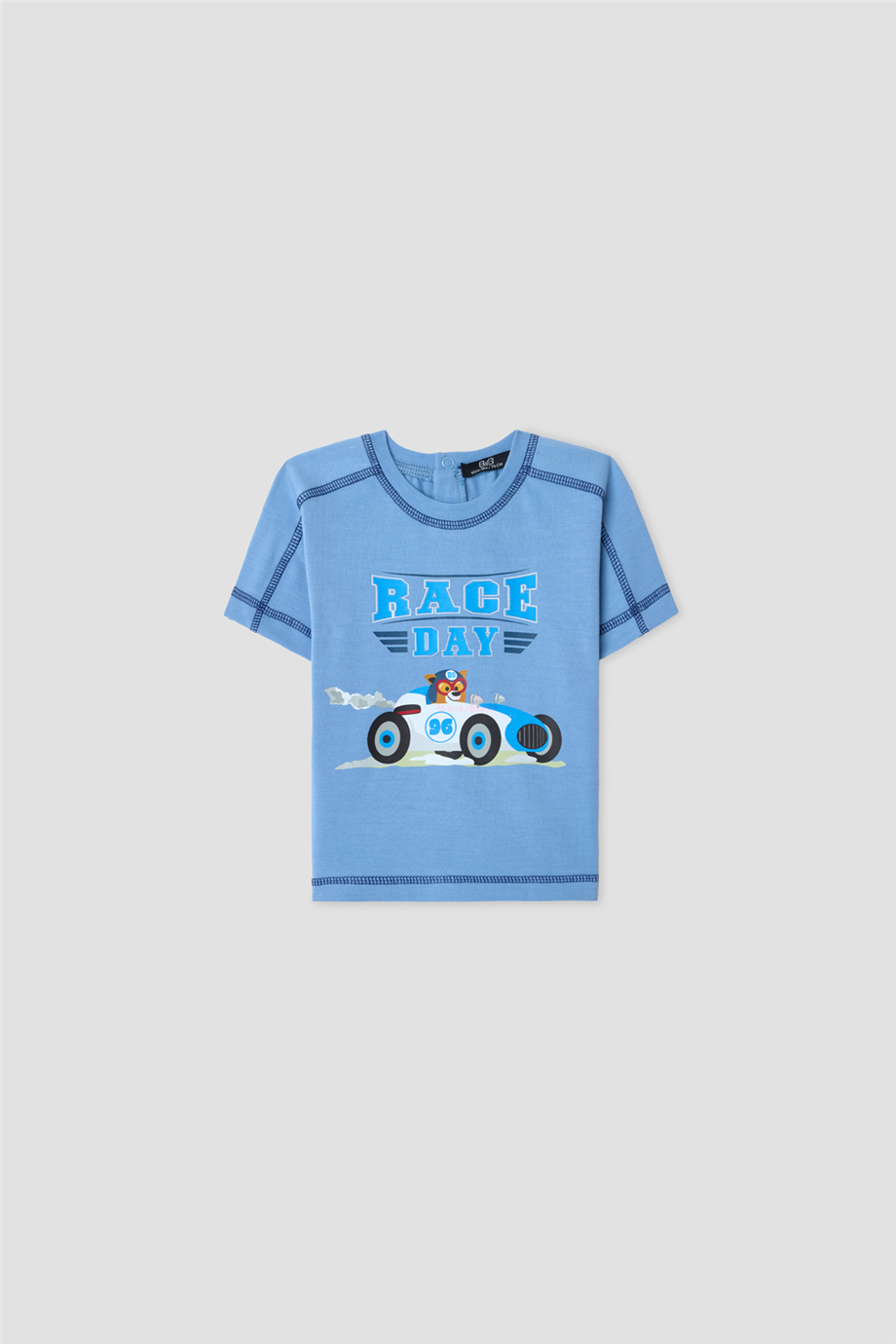 B&G Erkek Bebek Mavi TshirtB&G Erkek Bebek Mavi Tshirt