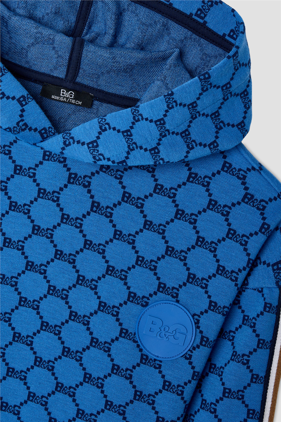 B&G Erkek Çocuk Jakar Desenli SweatshirtB&G Erkek Çocuk Jakar Desenli Sweatshirt