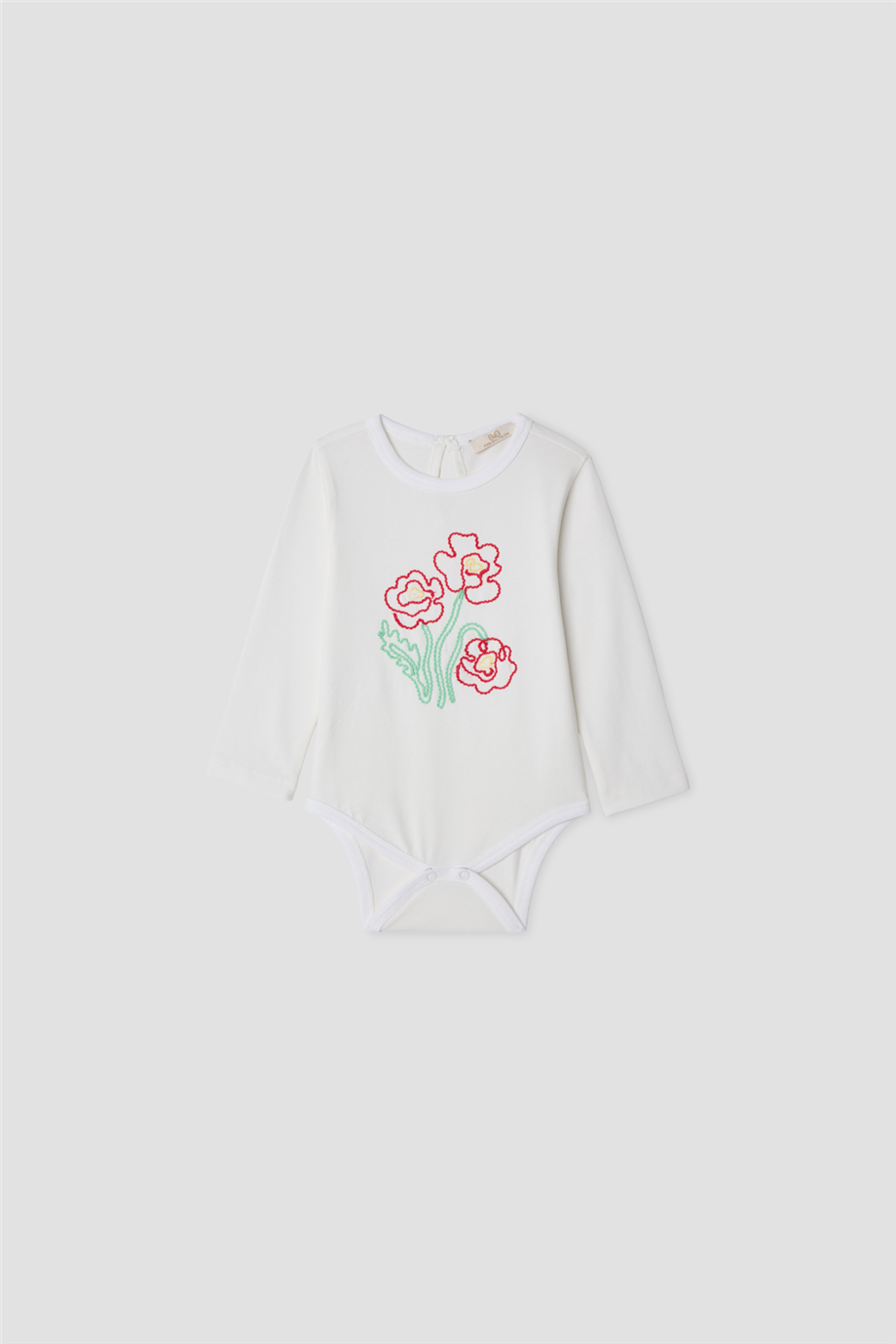 B&G Kız Bebek Beyaz BodyB&G Kız Bebek Beyaz Body
