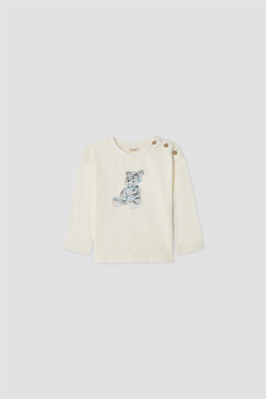 B&G Kız Bebek Beyaz TshirtB&G Kız Bebek Beyaz Tshirt