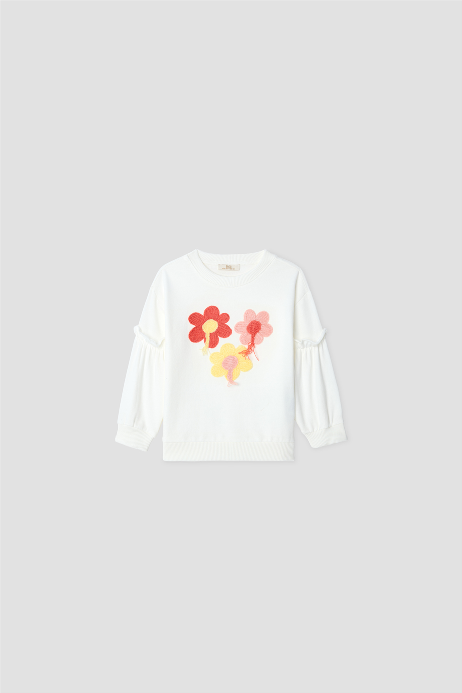 B&G Kız Bebek Bisiklet Yaka SweatshirtB&G Kız Bebek Bisiklet Yaka Sweatshirt