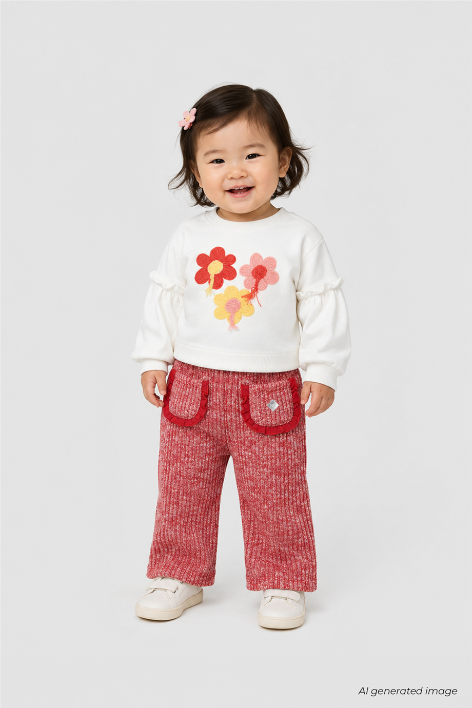 B&G Baby Girls Crew Neck SweatshirtB&G Baby Girls Crew Neck Sweatshirt